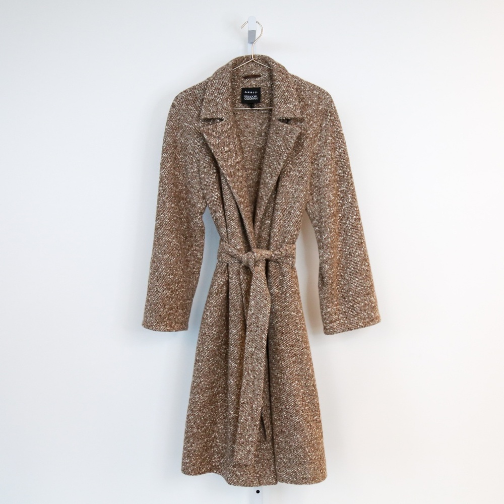 Akris Bergdorf Goodman Mid-Length Coat with Belt